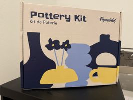 Töpfer Set Figured Art leicht benutzt