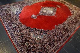 12qm Orientteppich Perser Keshan 3x4 meter