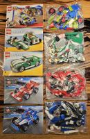 Autos: Lego Creator 6743, Lego ToyStory 7590, 2x Racing Cars