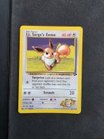 Pokemon Karte Lt Surge's Eevee Gym Challenge