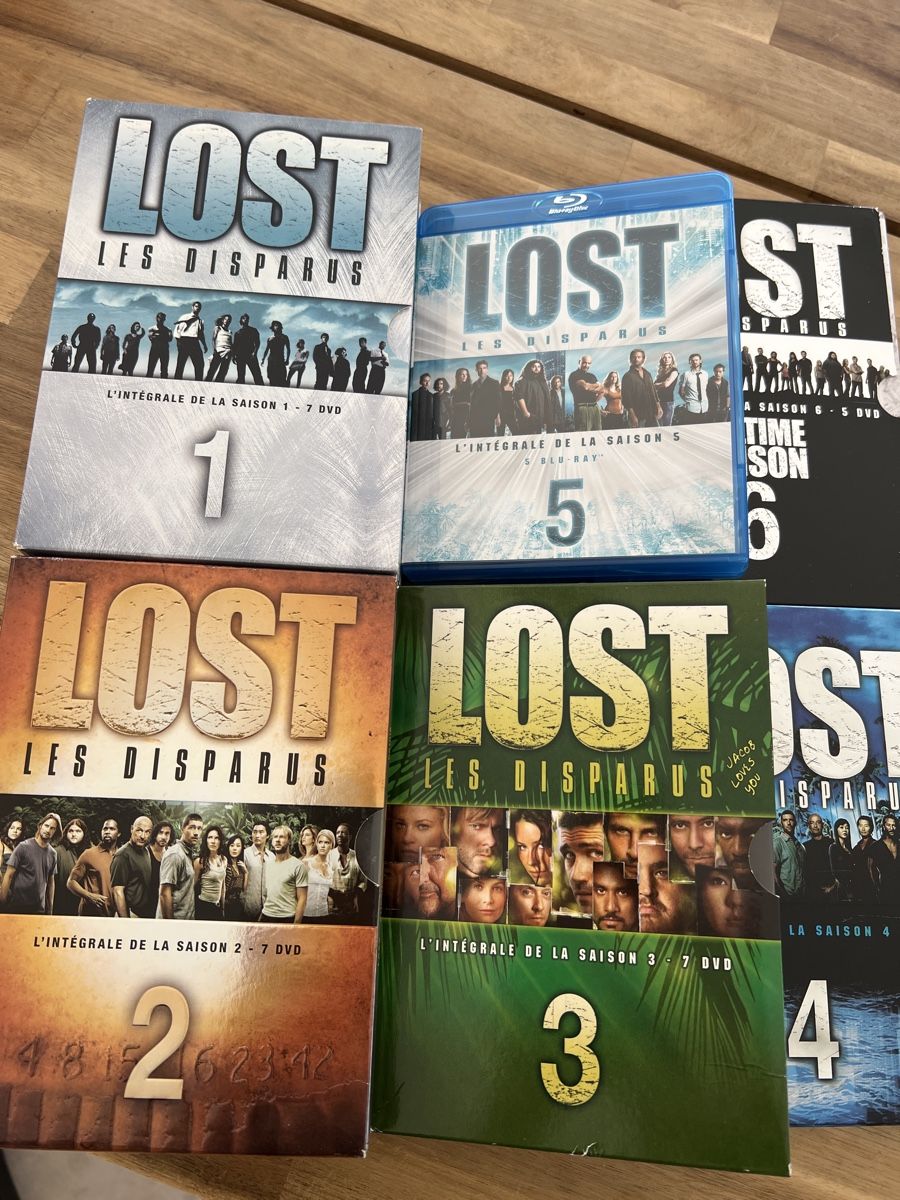Tutti i DVDs: Coffret DVD Lost Saisons 1 à 6 Complet – Nuovo (secondo la descrizione) da Forel FR venduto da Papillon2020