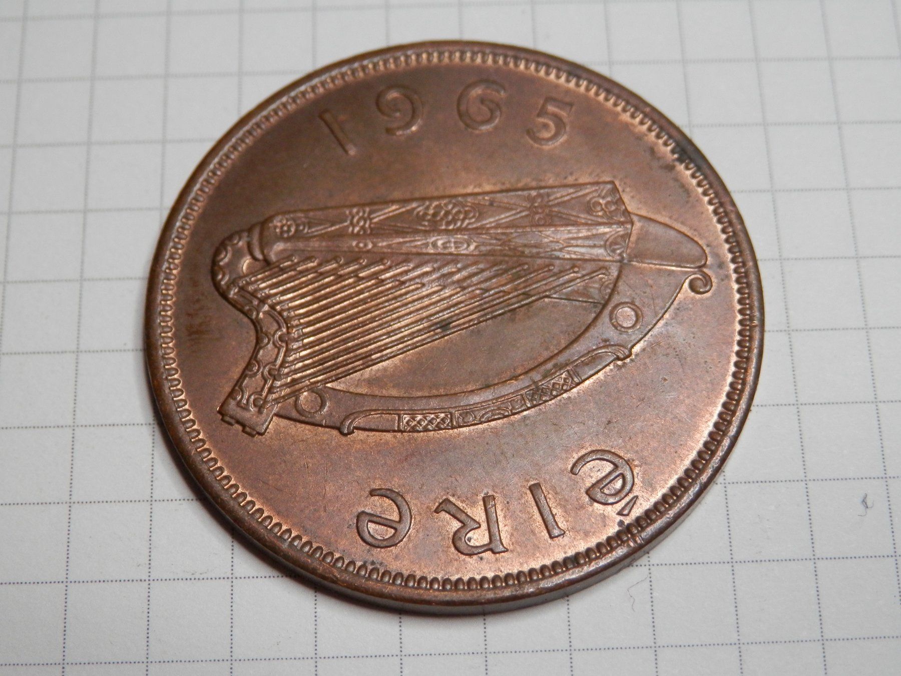 Tutti le monete: Irland  1 Penny, 1965 – Usato da Weiach venduto da weiach81 1
