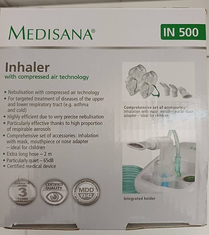 Attrezzature mediche: INHALATOR  MEDISANA – Usato da Zürich venduto da roman87788 1