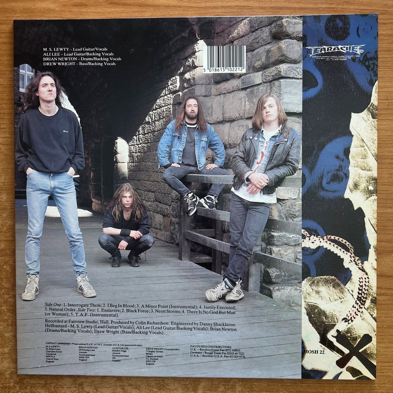 Dischi in vinile: Hellbastard - Natural Order / 1. UK-Press. 1990 - TOP – Usato da Gais venduto da soundcave57 2