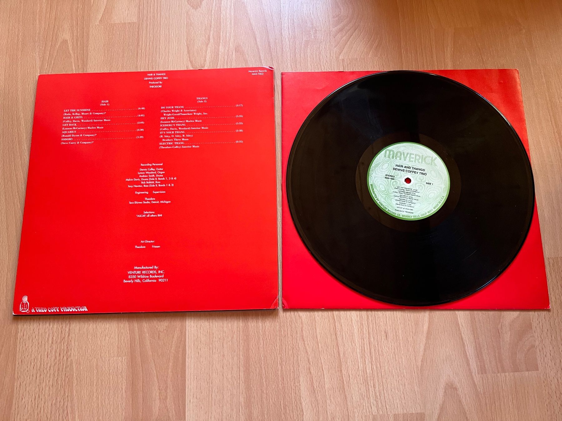 Dischi in vinile: Dennis Coffey - Hair and Thangs – Usato da Giebenach venduto da Wurlitzer70 1