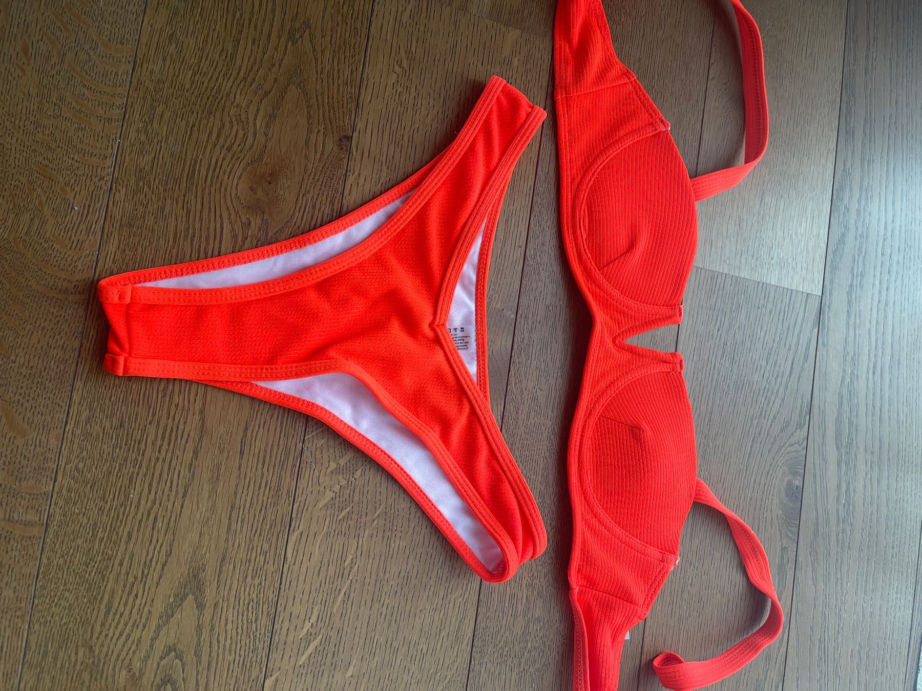 Badekleider & Bikinis: Neu Bikini Mid-Waist Gr M Neon Orange – Neu (gemäss Beschreibung) aus Bassersdorf von Sandy456 2