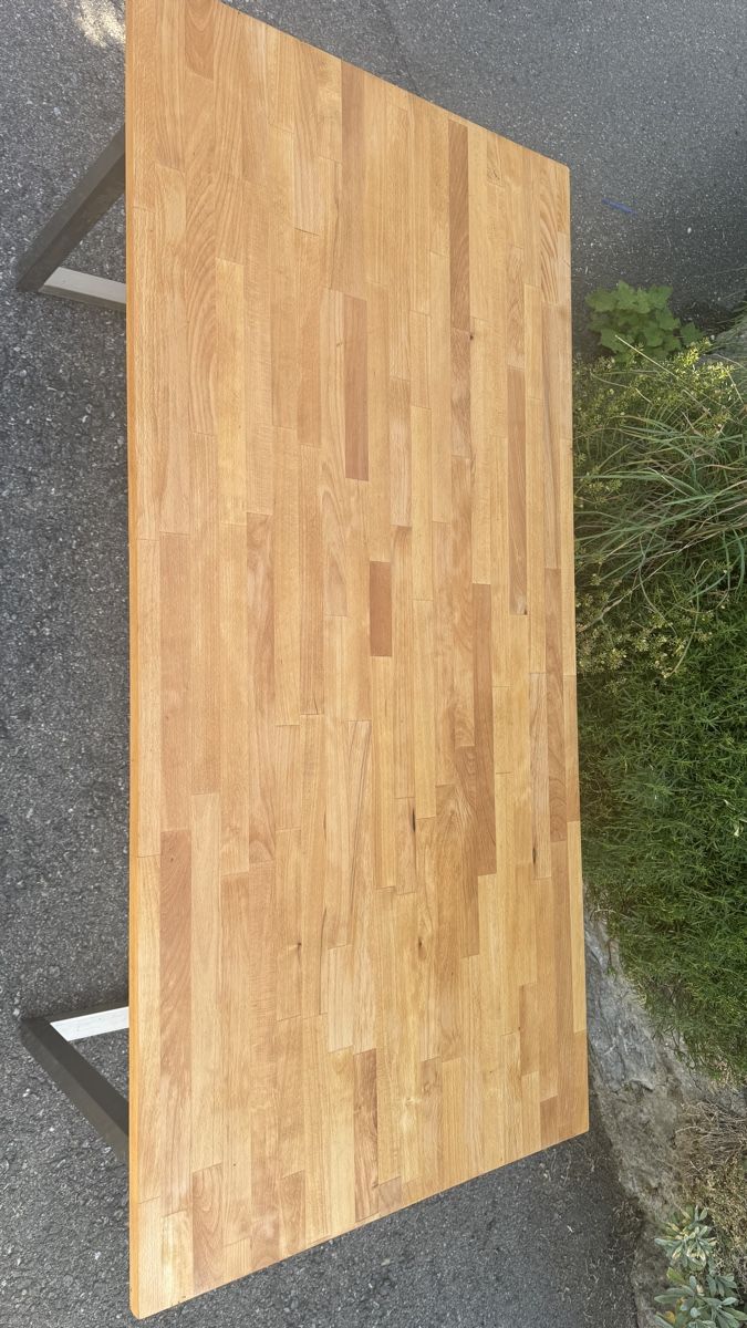 Tavoli: Esstisch / Gartentisch aus massivem Buchenholz – Usato da Mönchaltorf venduto da DRUG-TITO 3