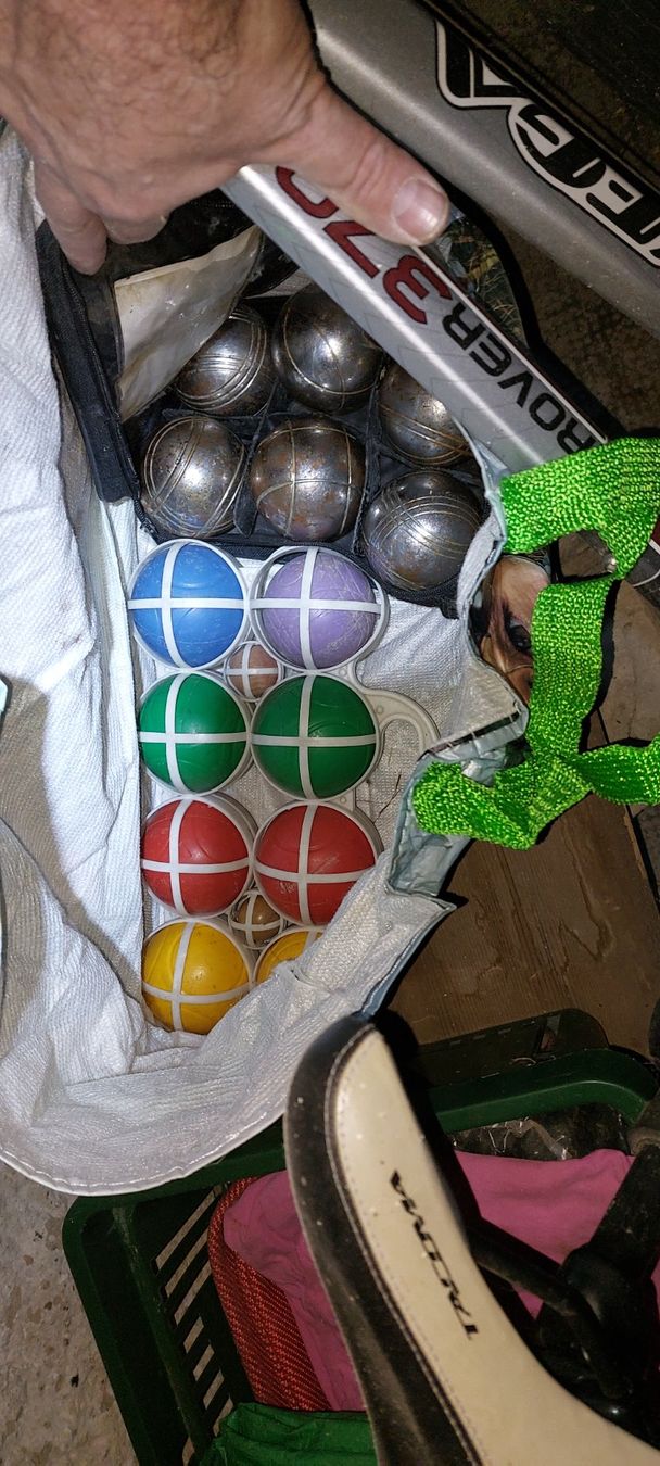 Jeux: Boccia Set, Boule – D'occasion à Brislach par ericCH
