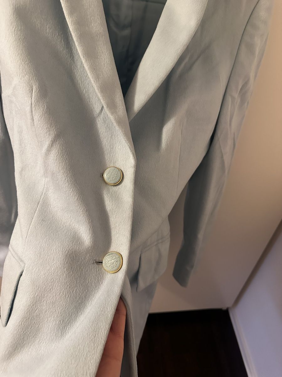 Escada Completi & Tailleur: Escada Blazer, hellblau, Gr. 36 – Usato da Zürich venduto da millaiana 2