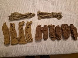Damen kurStrumpfsocken beige  NEU