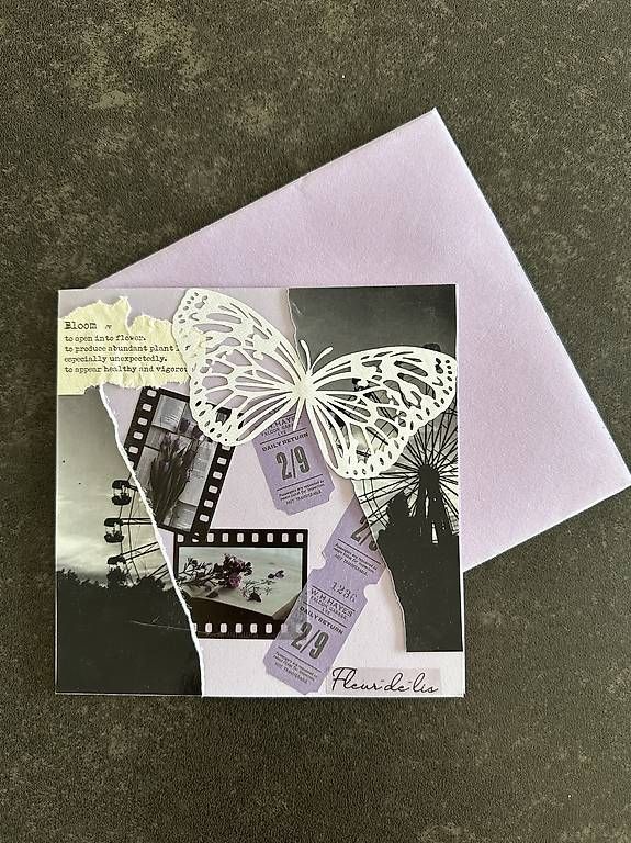 Cartoline: Handgemachte Vintage / Aesthetic Karten mit Couvert – Usato da Klingnau venduto da mic_qk2t 3
