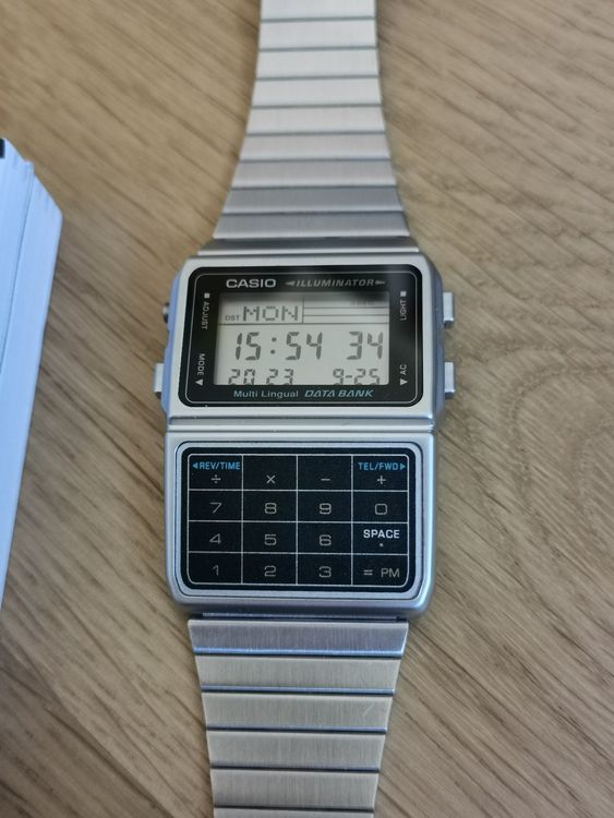 Casio Databank Silver | Kaufen Auf Ricardo