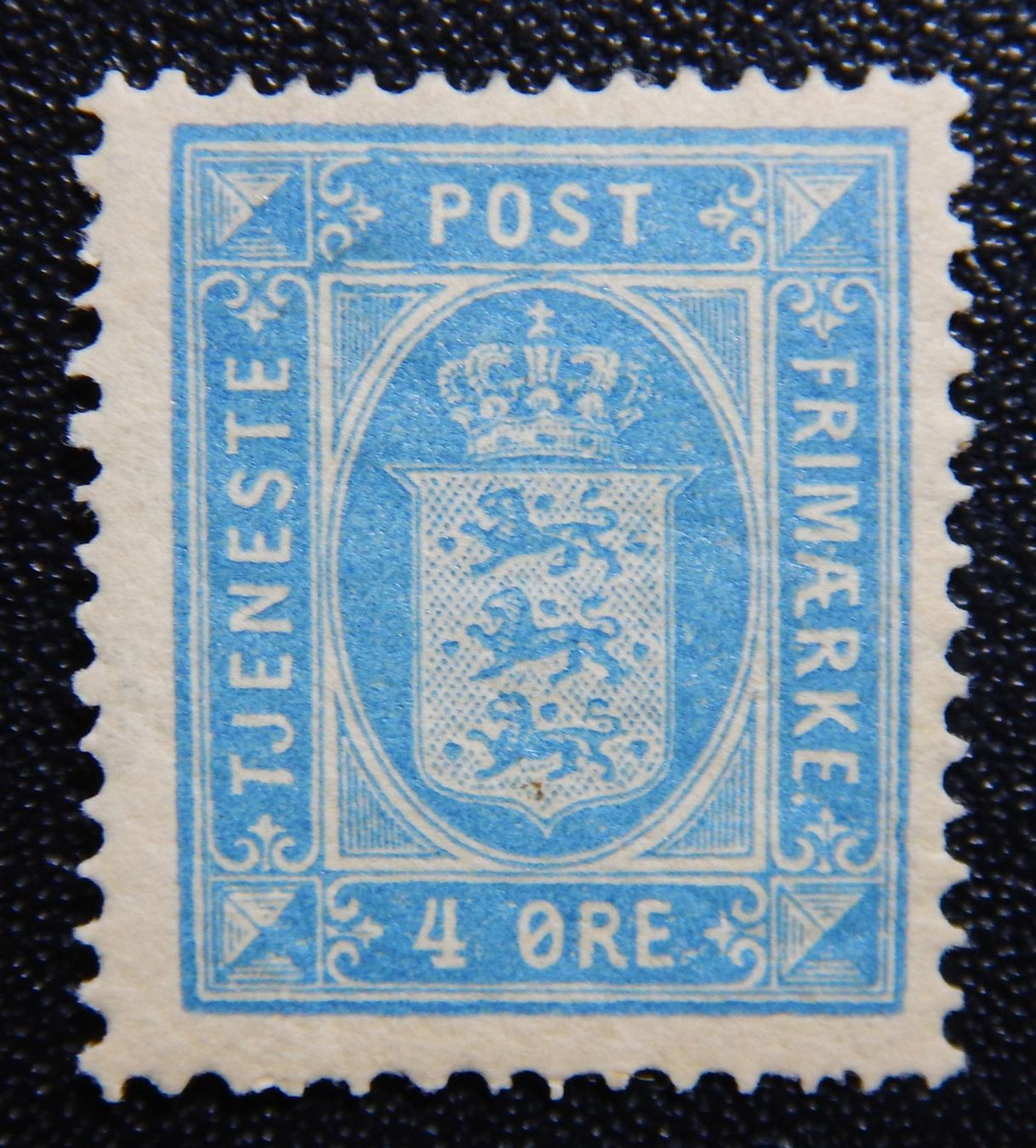 Tutti i francobolli: Dänemark Dienst Kat. 5 * 1875 – Usato da Zürich venduto da Muehlekauf