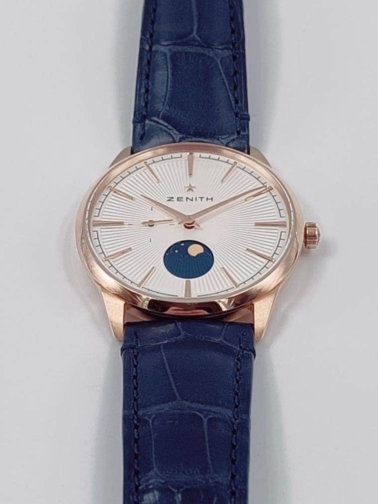 Zenith Orologi: ZENITH "ELITE MOONPHASE" IN 750 ROSÉGOLD, 40.50 MM – Nuovo (secondo la descrizione) da Luzern venduto da EdiGem 6