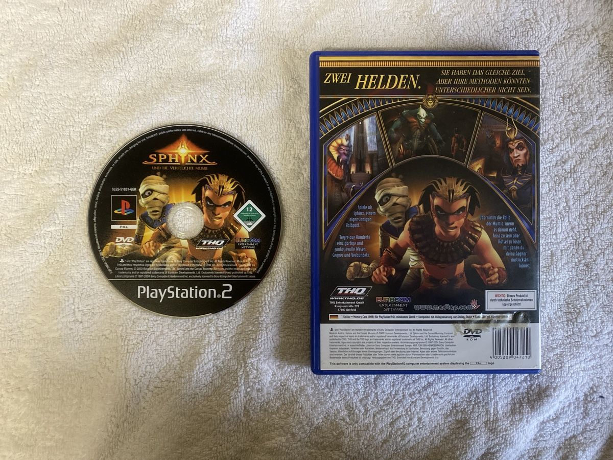 Sony Giochi: Sphinx und die verfluchte Mumie PS2 – Usato da Reichenbach i. K. venduto da Daniel840 1