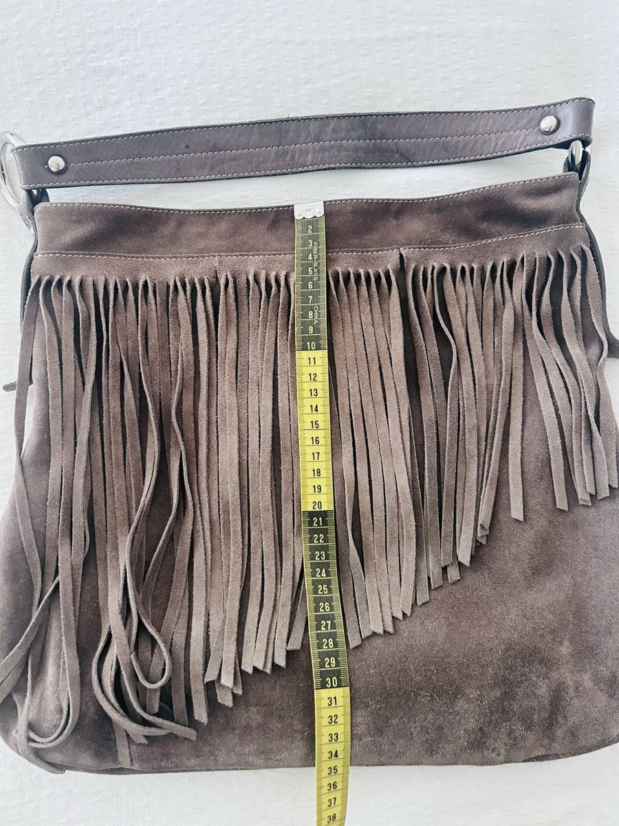 Navyboot Sacs femmes: Navyboot Shoulder Bag Suede Fringe – D'occasion à Zürich par diva1972 7