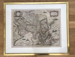 Carte Asie 1657 - Jansson (ius) Jansen