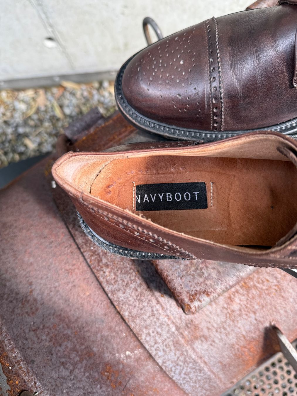 Navyboot Scarpe da uomo: Navyboot Business Schuh, braun, Gr. 43 – Usato da Cham venduto da blue-spirit 2
