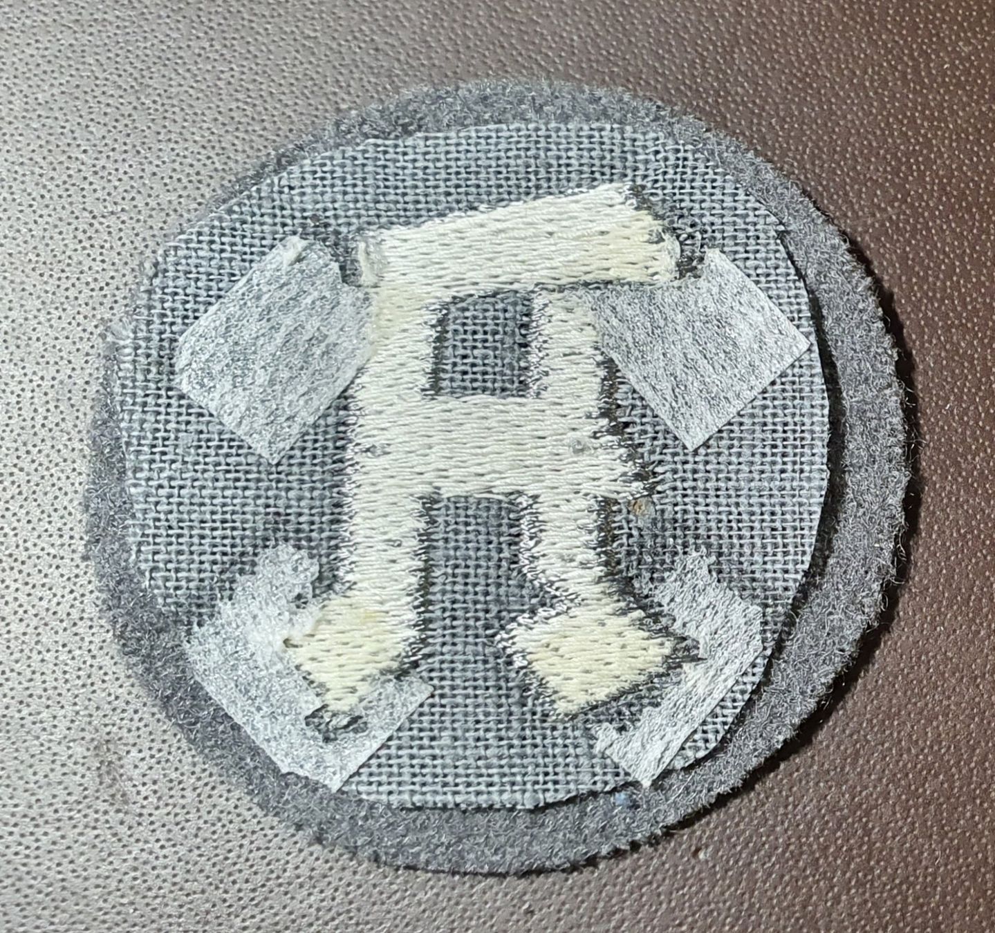 Placchette & Badge: X262 - Patch Abzeichen Feuwerwehr oder Militär Armee – Usato da Reinach BL venduto da Boston-Verkauf 1
