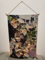 LED Wandbild mit Eukalyptus-Motiv 105x66cm