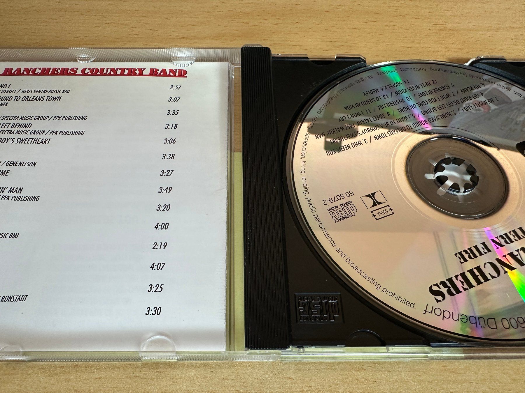 CD: Rodeo Ranchers - Western Fire – Usato da Rikon im Tösstal venduto da Alpenmutz 2