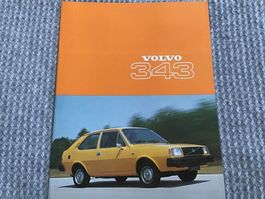 Volvo 343 Verkaufsprospekt 20 S. 1977