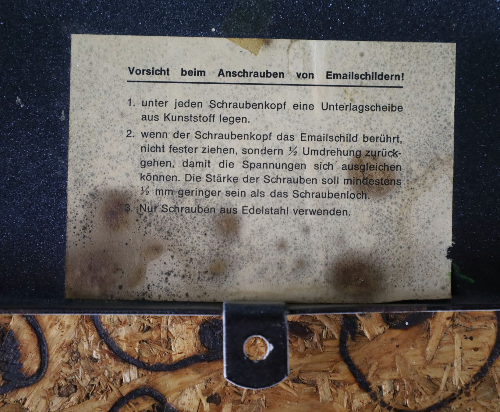 Ecriteaux: Emailschild "Lacoste 1984" – D'occasion à Birrwil par brandschatz_birrwil 5