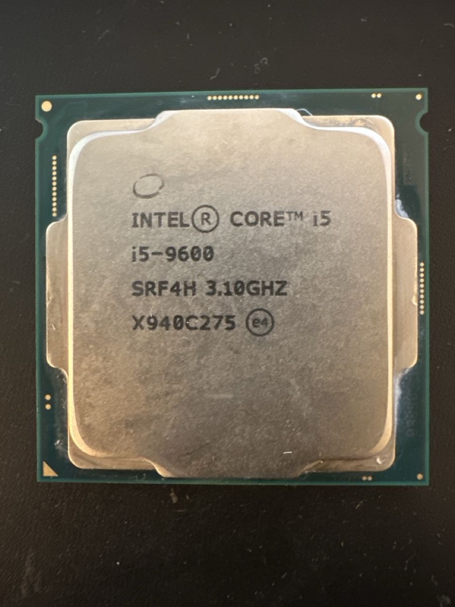 Intel Composants électroniques: Intel Core i5-9600 Processor 3.10GHz LGA1151 CPU Used – D'occasion à Zürich par plasticzoo