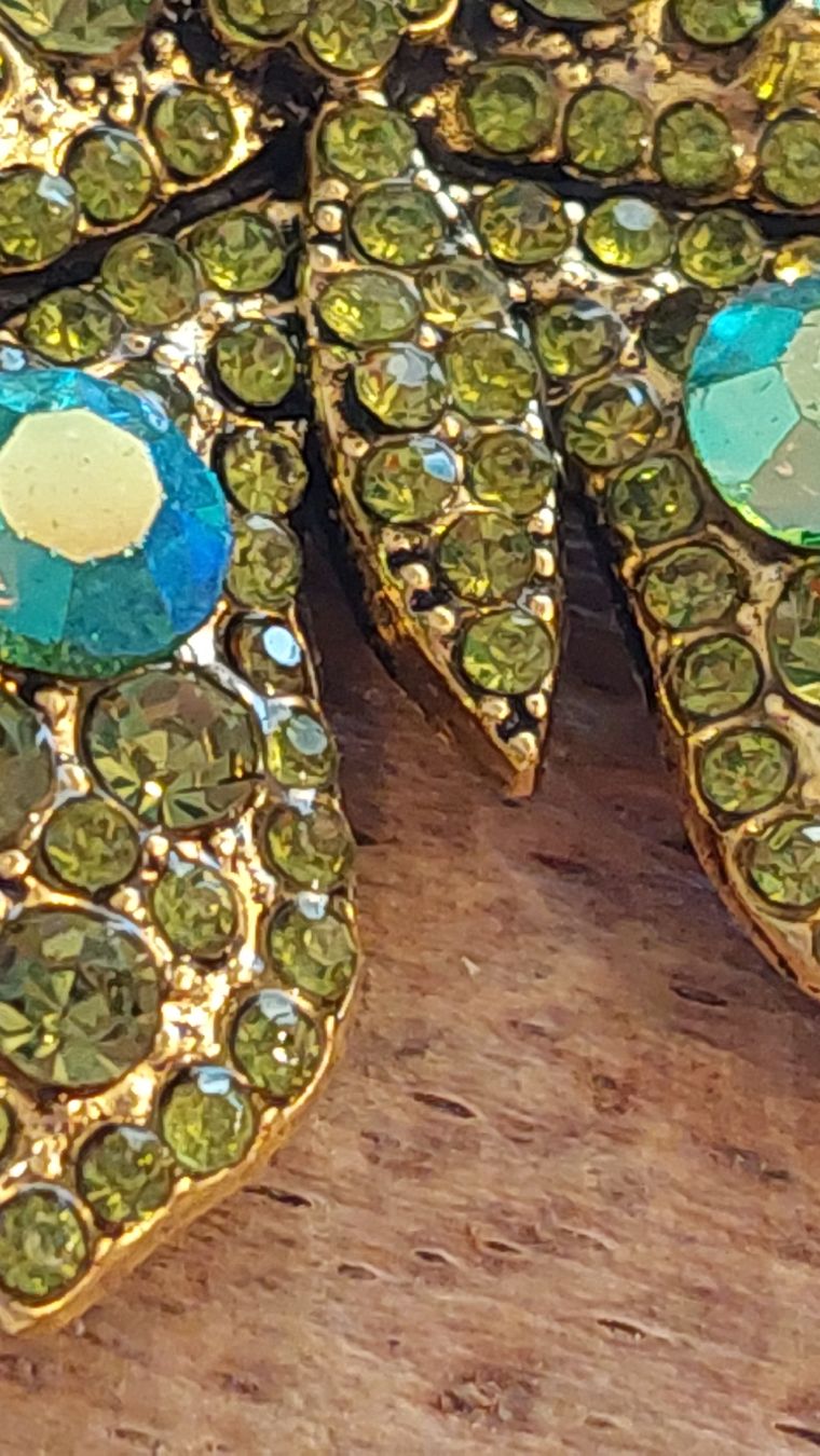 Broschen & Nadeln: Wunderschöne Brosche Schmetterling hellgrün + blau – Neu (gemäss Beschreibung) aus Oberwil BL von Kukkaniitty 6