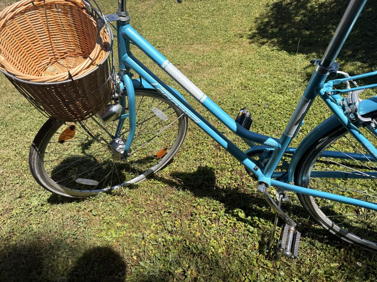 Biciclette: Retro Stadtrad mit Korb – Usato da Hochfelden venduto da lin_6yn6 2