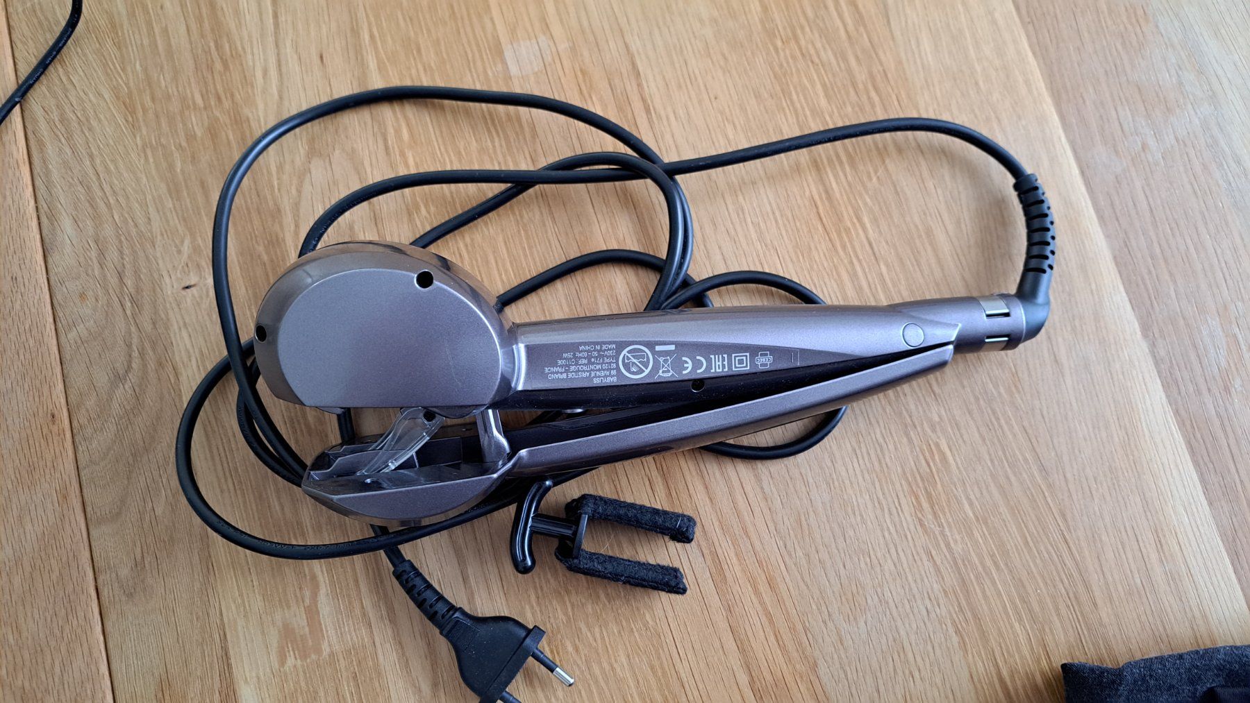 BaByliss Lockenstäbe & Haarglätter: BaByliss Curl Secret Ionic Lockenstab dunkelgrau gebraucht – Gebraucht aus Deitingen von Genitiger 1