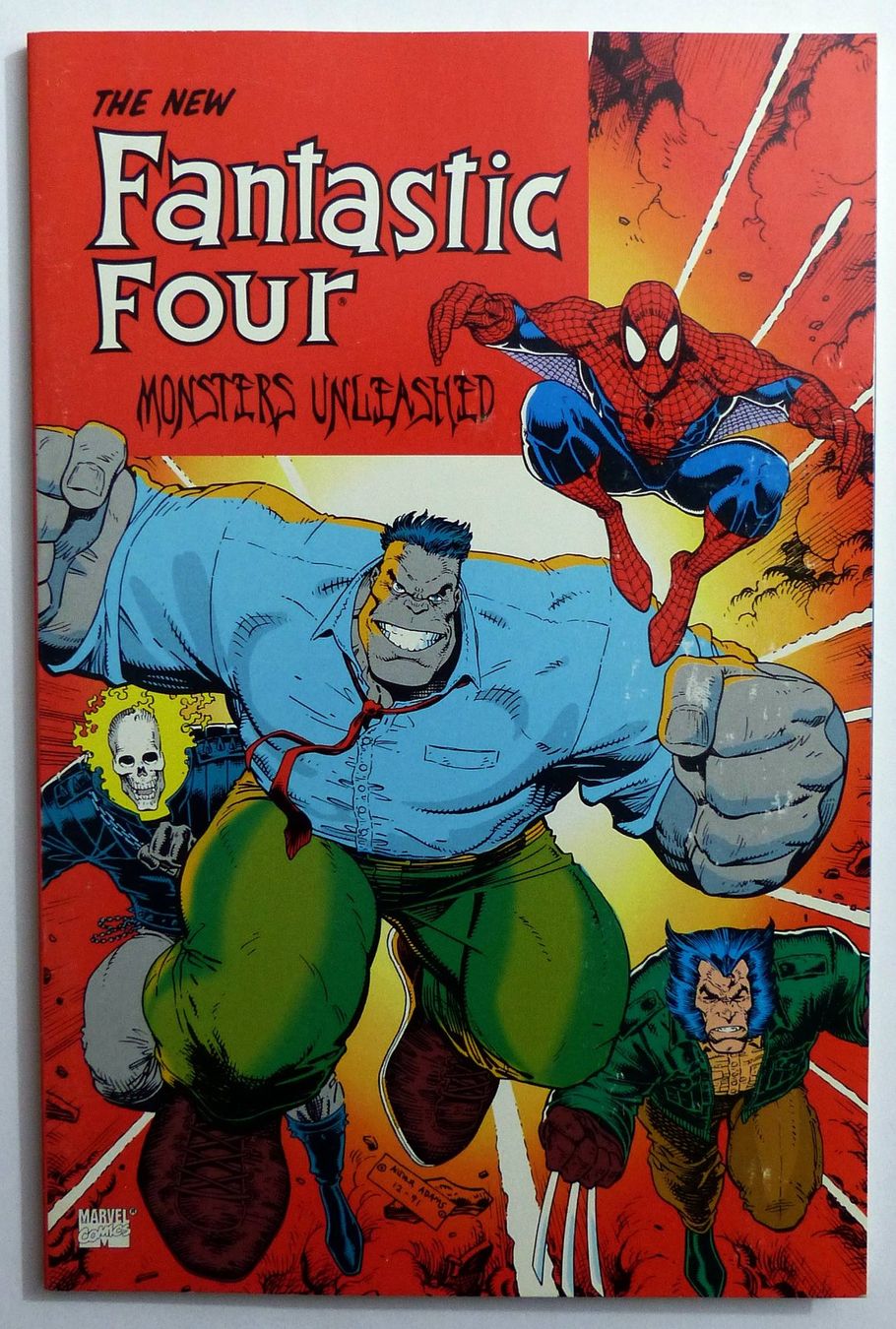 Fumetti: F4 MONSTER UNLEASHED SPIDER-MAN WOLVERINE GHOST RIDER 1992 – Usato da Lugano venduto da YouWantUS