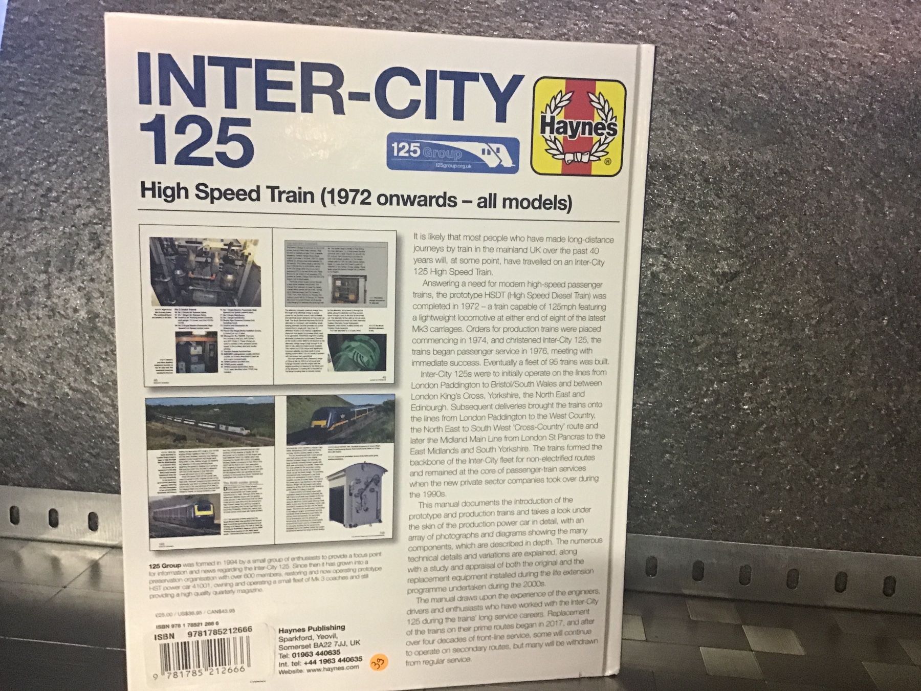 Livres: INTER-CITY 125   BUCH – D'occasion à Männedorf par Spezial-Modelle 2