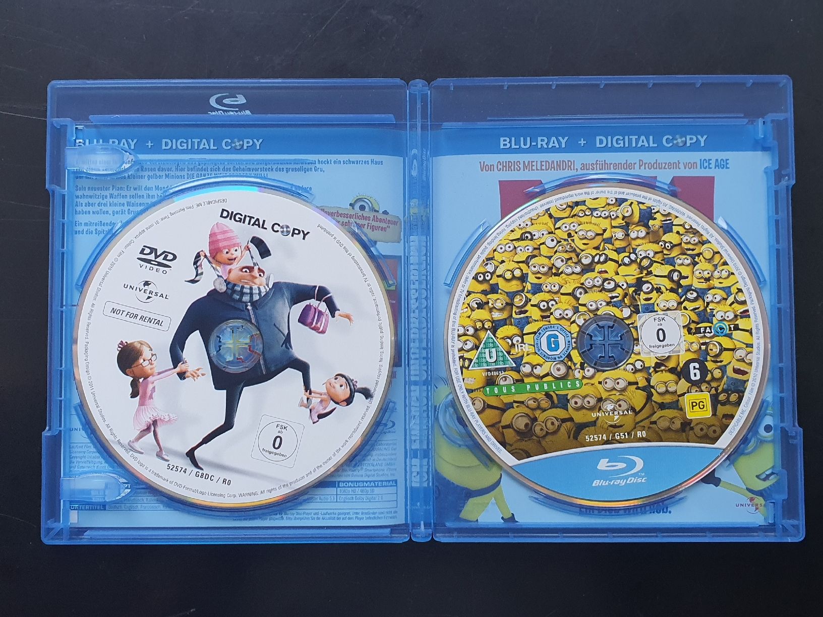 Tutti i DVDs: Despicable Me Blu-ray + Digital Copy – Usato da Zürich venduto da TimZurich1 2