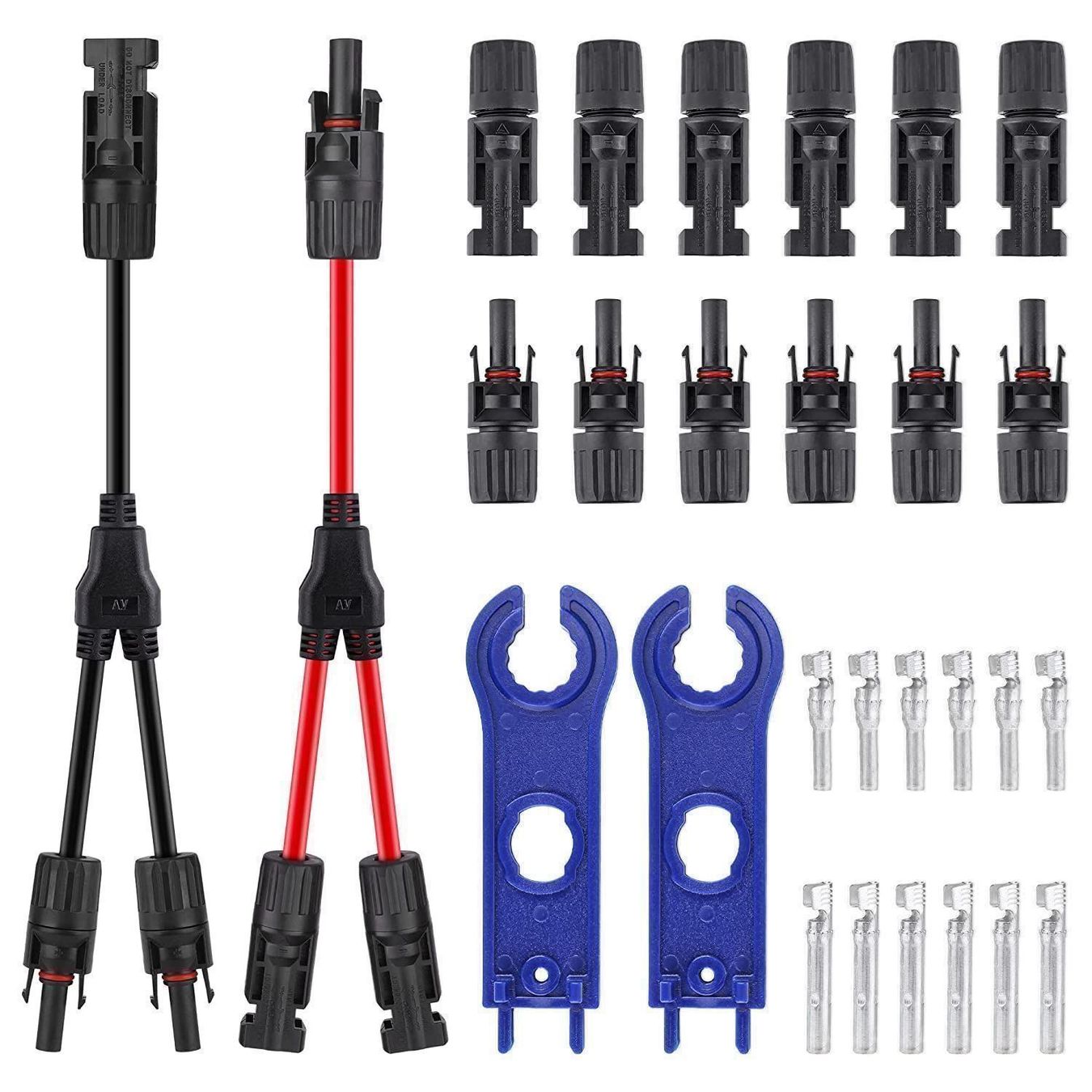 Solargeräte und Solarprodukte: MC4 Y-Verteiler Set MC4 Stecker – Neu (gemäss Beschreibung) aus Thun von nuonuo