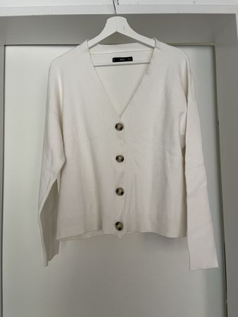 Strickjacke Mango weiss S