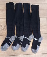 2 Paar schwarze Fussballsockenl 40+