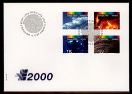 1997, FDC, Sondermarken Energie 2000 (Nr. 922–925)