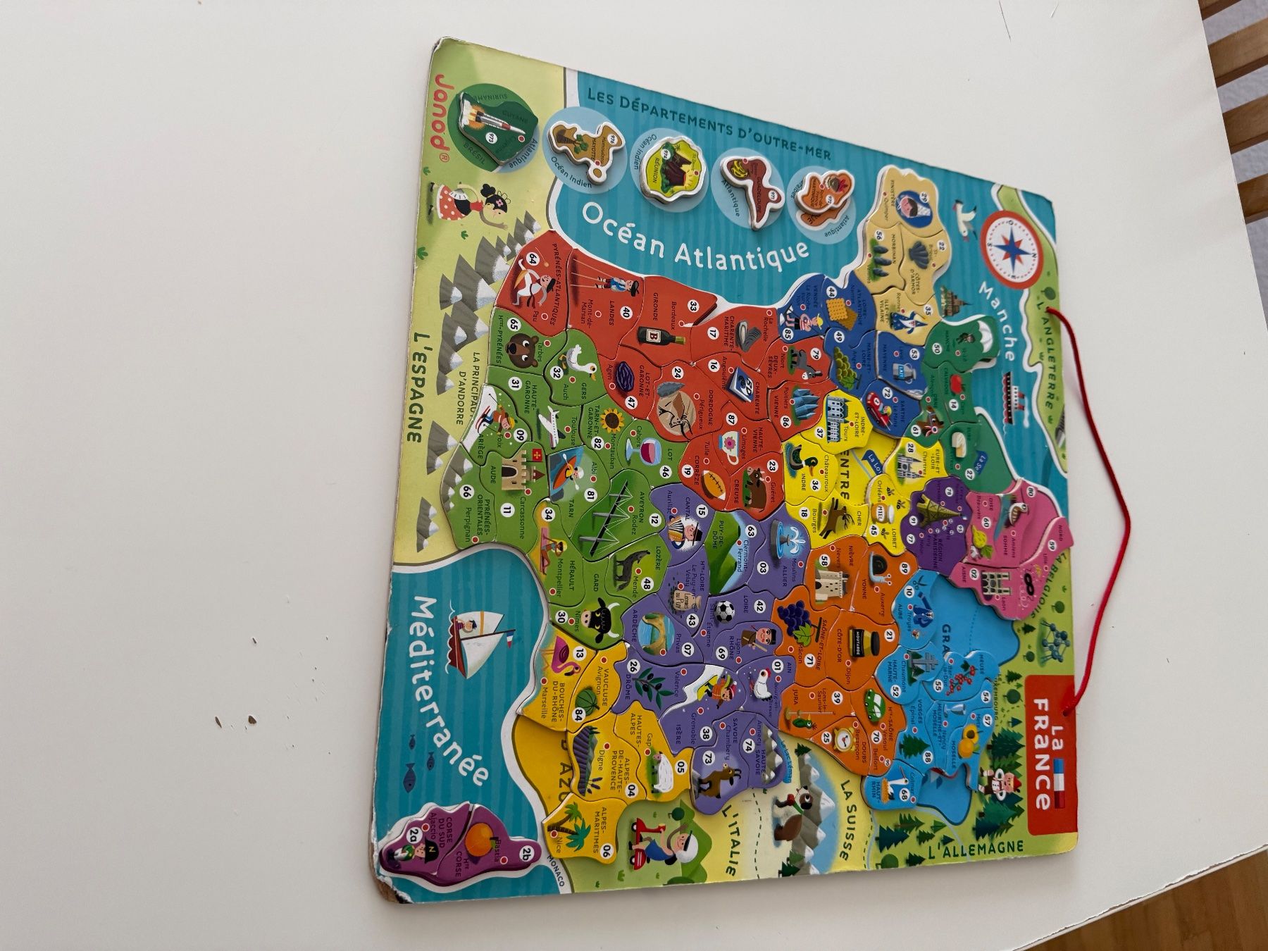 Janod Puzzles: Puzzle Janod La France – Neuf (Voir description) à Allschwil par Uhrmach4057 2