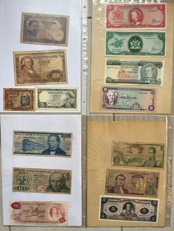 Lot Billets De Banque Anciens Unit S Kaufen Auf Ricardo