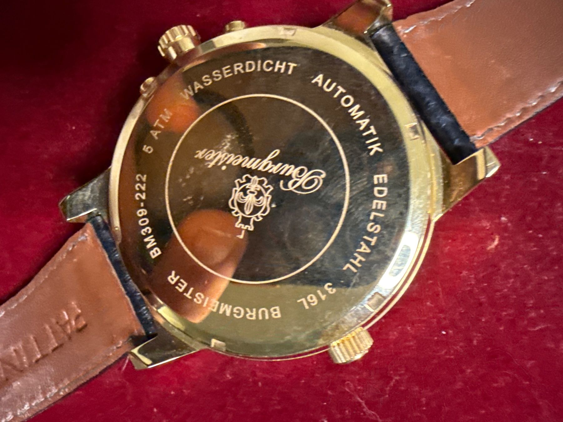 Orologi: Burgmeister Automatic 54 mm – Usato da Pfeffingen venduto da Allhandelklgwatches 3