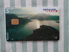 Swisscom Taxcard - Fr. 5.- - Vierwaldstättersee - M35