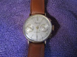 Vintage Chronograph Levrette Cal.14,5''' Landeron 39 Vergold