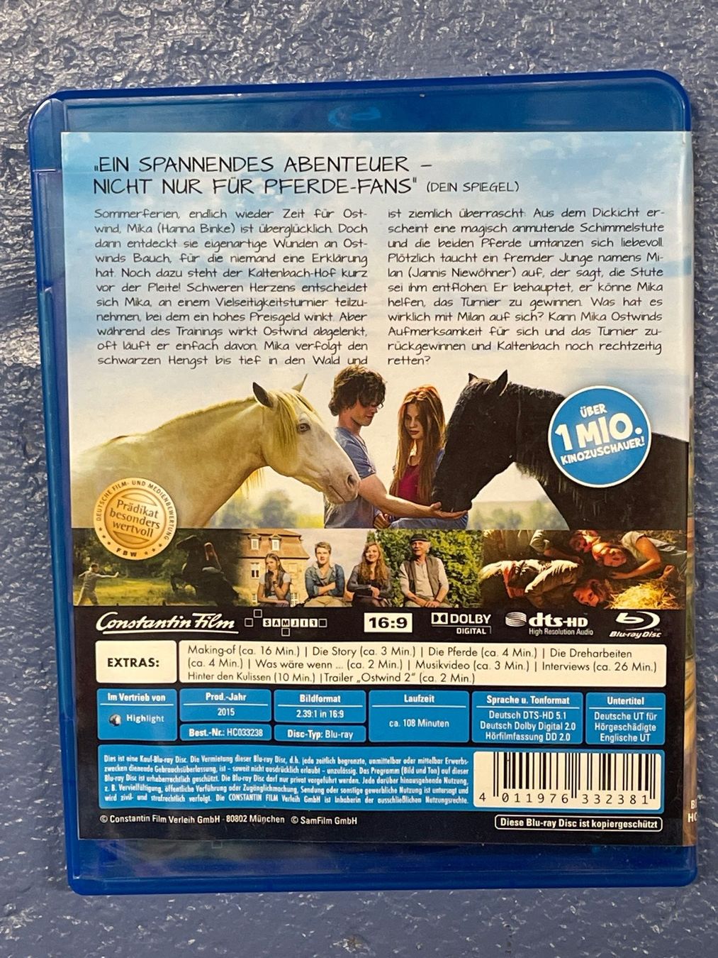 Alle DVDs: [Blu-ray] Ostwind 2 (2015) – Gebraucht aus Frasnacht von GracyStore 1