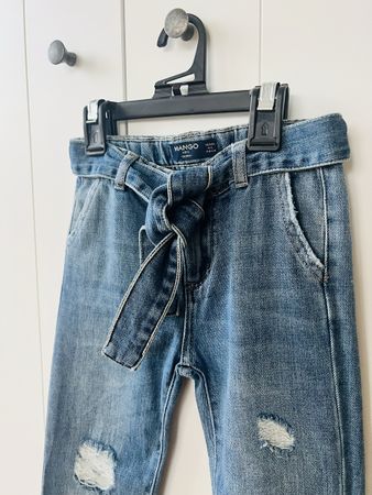 Mango jeans 110 blau
