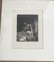 A. von Pettenkofen / Unger: Original Radierung ca. 1872