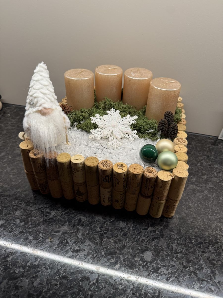 Tutte le decorazioni: Selbstgemachter Adventskranz – Nuovo (secondo la descrizione) da Goldingen venduto da Wibli96 1