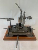 Machine à graver ancien,  outil horloger de posage - perçage