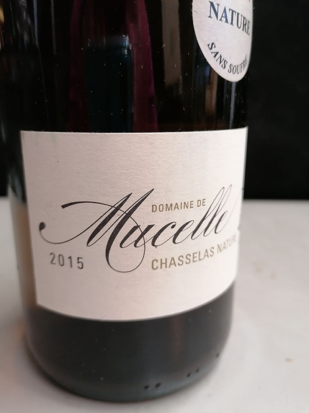 Vino: MUCELLE CHASSELAS NATURE 2015 – Nuovo (secondo la descrizione) da Genève venduto da Leboucheoreilles 2