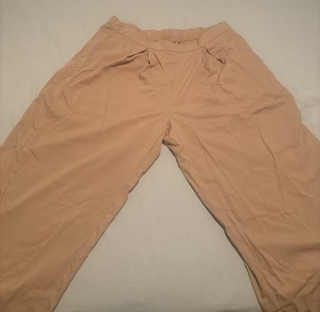 Shein Curve Stoffhose Gr. 4XL Beige Neu